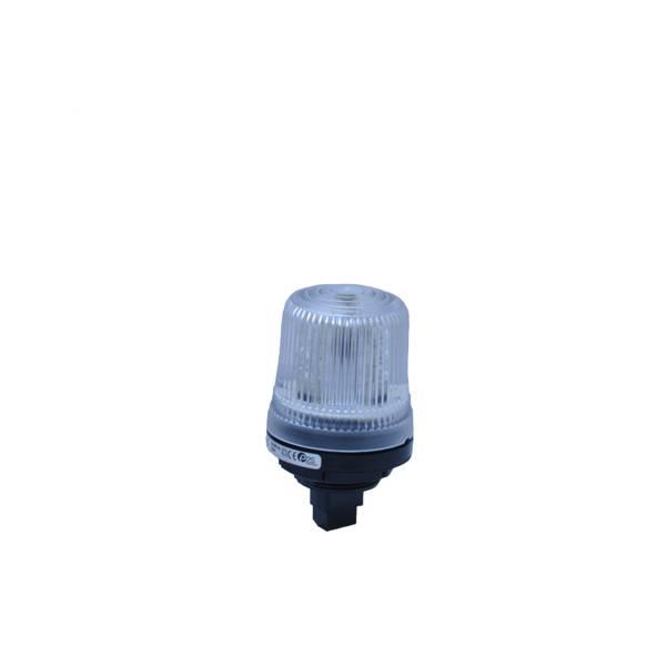 B100STR030B.7 E2S  XenonStrobe B100STR  24vDC 7:CLEAR 1J 0,75Hz IP65 10-30vDC iø37 Panel Mount